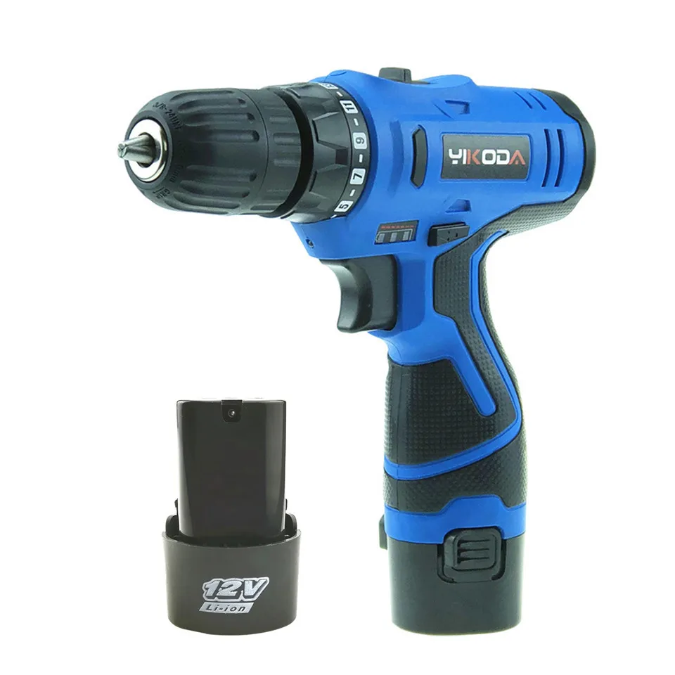 

12V Electric Screwdriver Rechargeable Lithium Battery*2 Parafusadeira Furadeira Cordless Screwdriver Household Power Tools