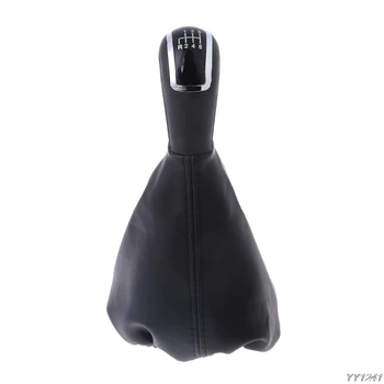 

-Tirol 6 Speed Car Gear Shift Lever Knob Gaiter Boot For Mercedes C-Class W203 S203
