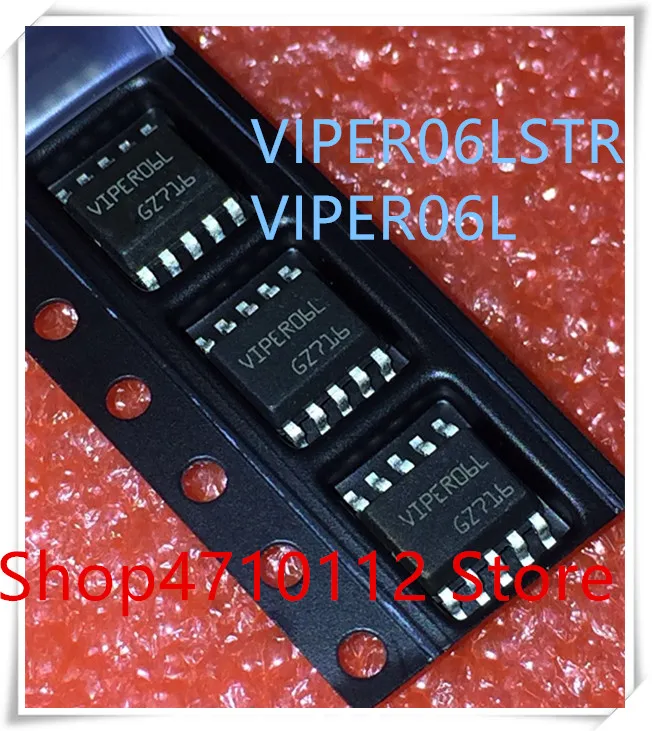 NEW 10PCS LOT VIPER06LSTR VIPER06L VIPER06 SSOP 10 IC