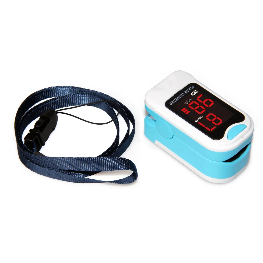 

CMS50M Finger tip oximeter Blood oxygen Monitor SPO2 PR Monitor LED display+CASE