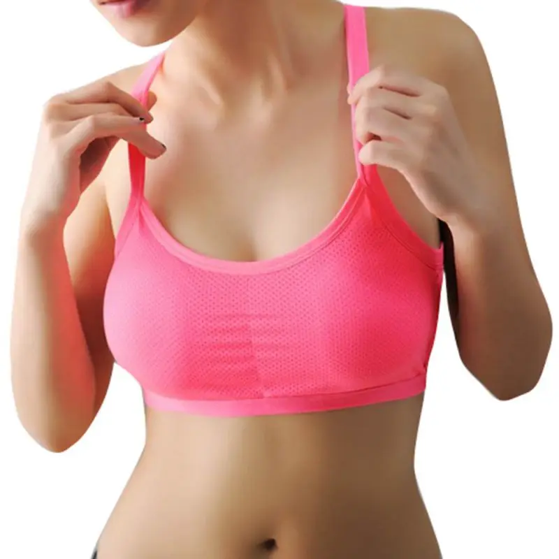 

Sexy Women Push Up Running Sports Bra Yoga Top Gym Fitness Tank Tops Girls Woman Adjustable Strap Bra Vest