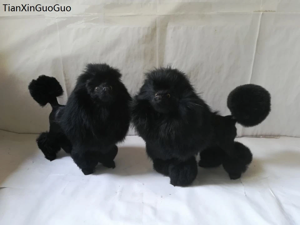 black poodle plush