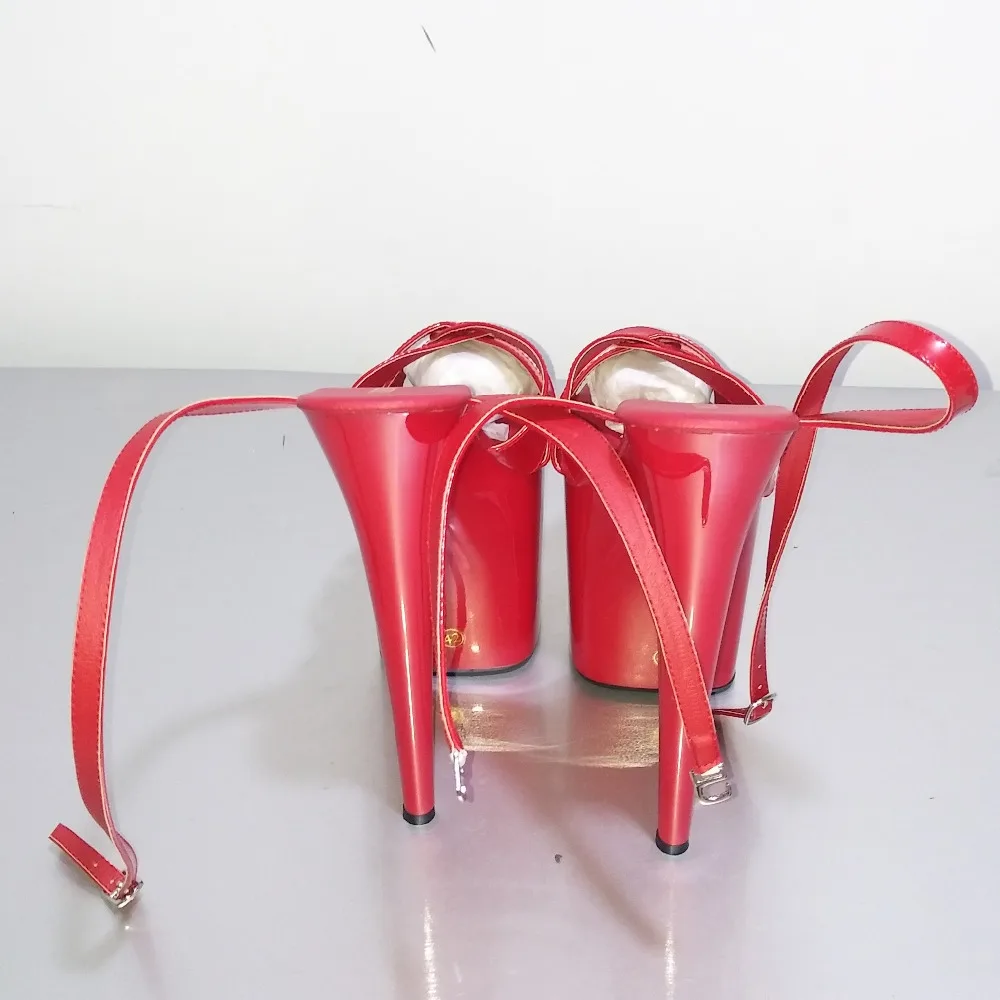 20cm heels for sexy models, summer parties for women, sexy dancing shoes for nightclubs