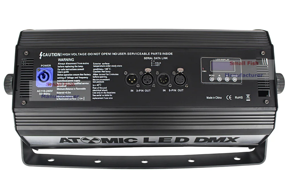 Лидер продаж 90-240 В Atomic 700 Вт Strobe Light 700 Вт мерцающий эффект огни DMX512 Strobe Flash Light для этап экспозиции свет бар