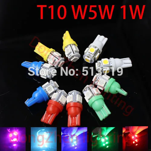 t10 w5w 5smd 0