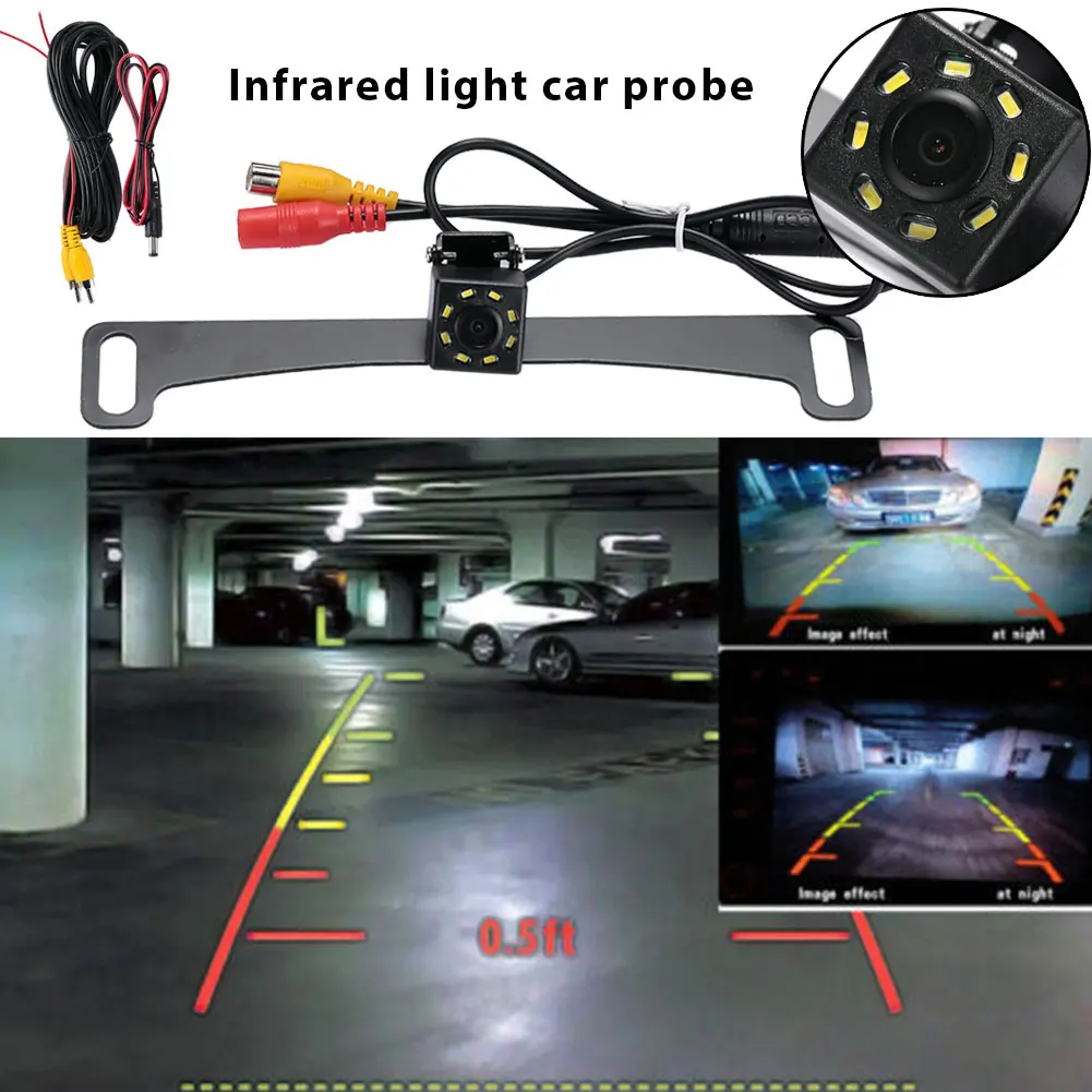 Vehemo IR 8LED Universal Portable Parking Camera Video Parking Kit