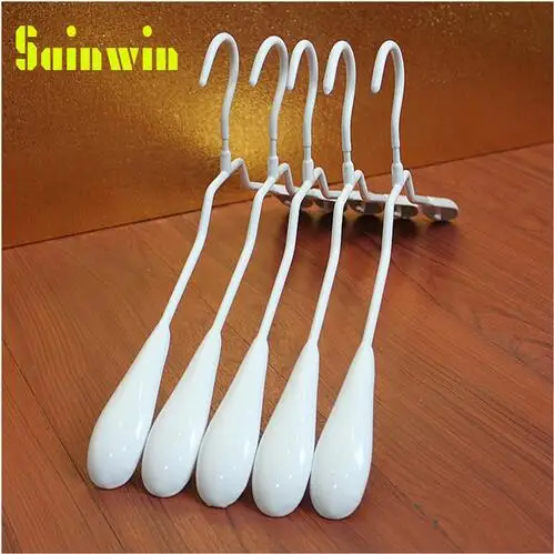 

Sainwin 6pcs/lot Adults And Children Metal Hanger New Style Plastic Hangers For Clothes/Trousers/ Pants/ Coat/ Dress Hanger