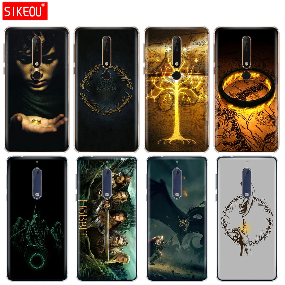 

silicone cover phone case for Nokia 5 3 6 7 PLUS 8 9 /Nokia 6.1 5.1 3.1 2.1 6 2018 Lord Of The Rings