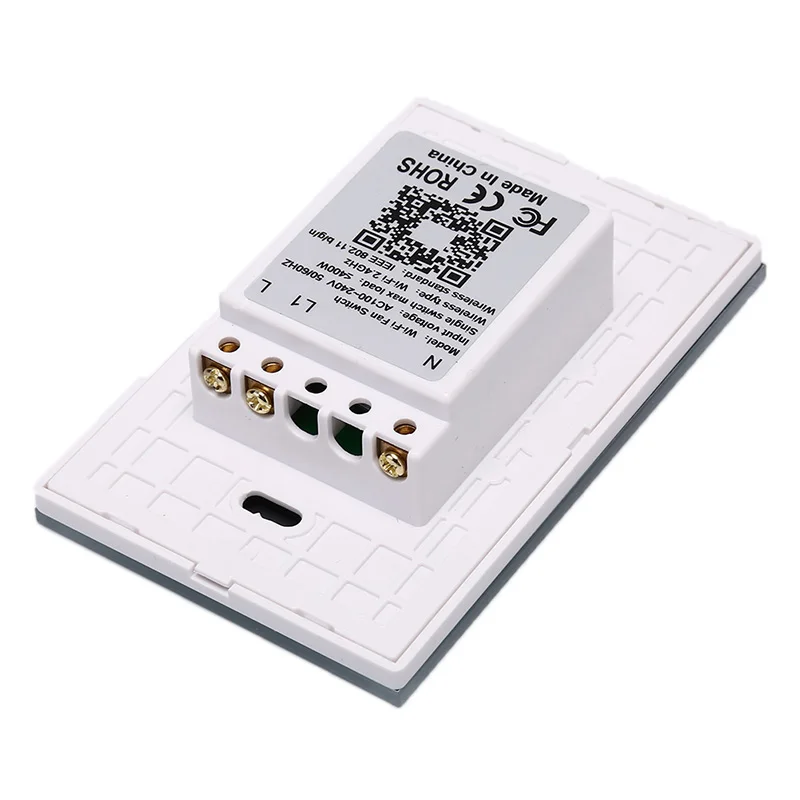 

NEW 1Set US WIFI Smart Ceiling Fan Controller Wall Switch Touch Panel For Alexa Google Accessories
