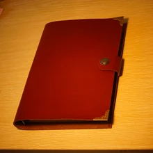 Записная книжка ручной работы формата А5 из натуральной кожи с монограммой, распечатанная крафт-бумага с отрывными листами, записная книжка-планировщик