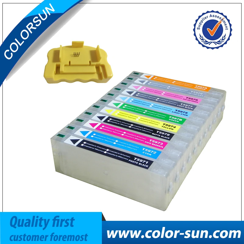New Refillable Ink Cartridges for Epson Pro 7900 9900 7910 9910 for