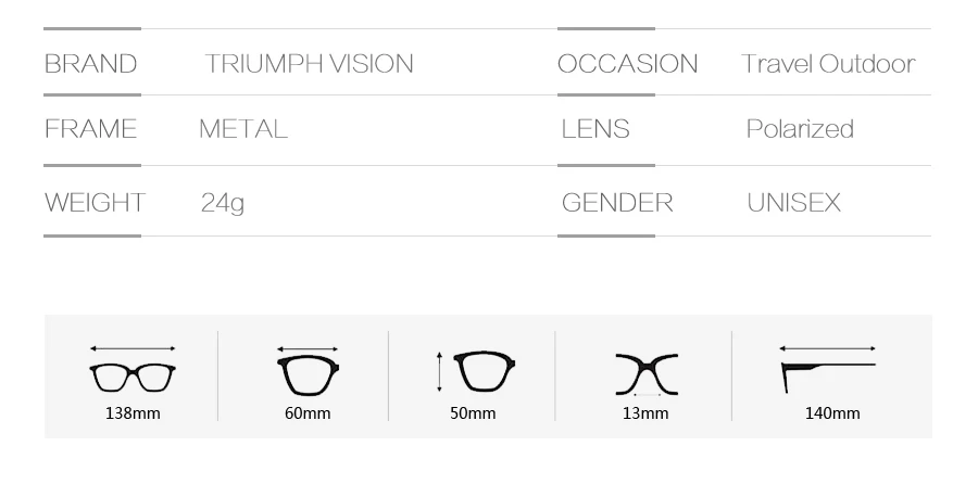 TRIUMPH VISION, градиентные поляризованные солнцезащитные очки для мужчин и женщин, фирменный дизайн, новые солнцезащитные очки, мужские модные коричневые солнцезащитные очки