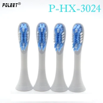 

1600pcs/Lot P-HX-3024 HX3024 Electric Toothbrush Replacement Heads For Philips Toothbrush Head Oral Heygiene Clean Soft Bristles