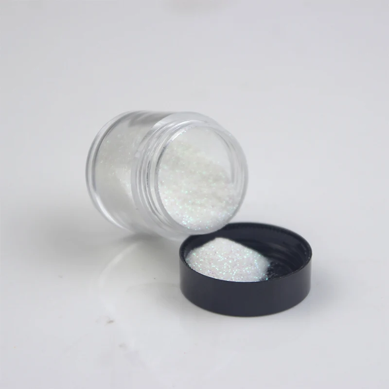 white glitter