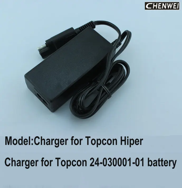 

New battery charger for Topcon 24-030001-01 battery,external battery adaptor for Topcon GPS Hiper,Topcon Hiper battery charger