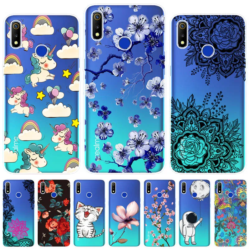 

Soft Case For Oppo Realme 3 Case Cover Silicone TPU Back Protector Realme 3 Cover Phone Case Fundas Coque For Oppo Realme 3