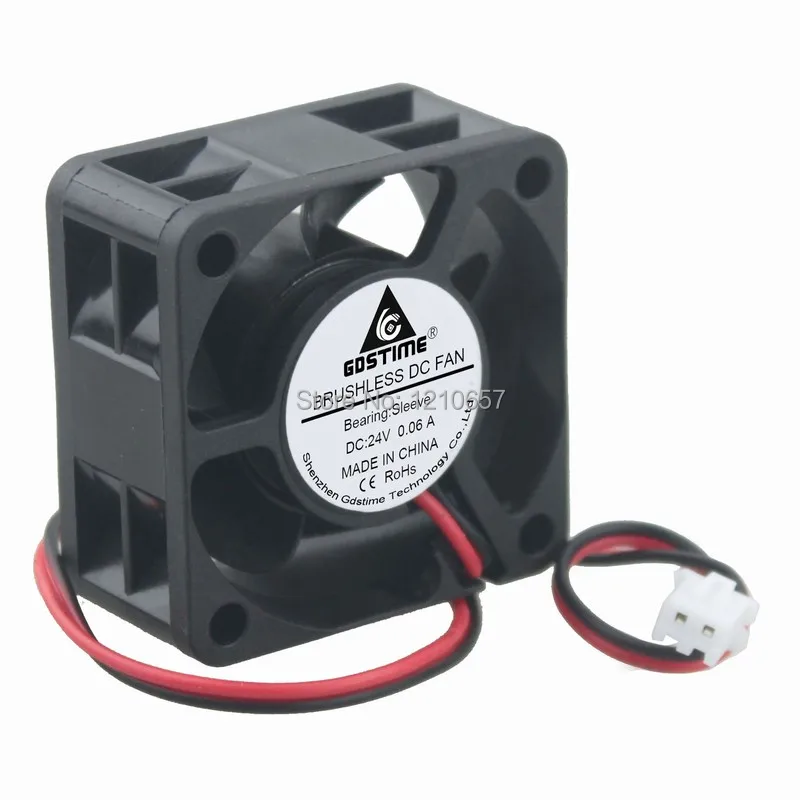 5 шт. в партии Gdstime 40 мм x 20 4 см DC 24V 2Pin Мини Мотор Вентилятор охлаждения|fan motor ac|fan 24vfan