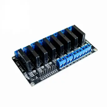 

8 Channel Low Level Trigger Solid State Relay 8way Solid State Relay With Fuse /250V2A For Arduino