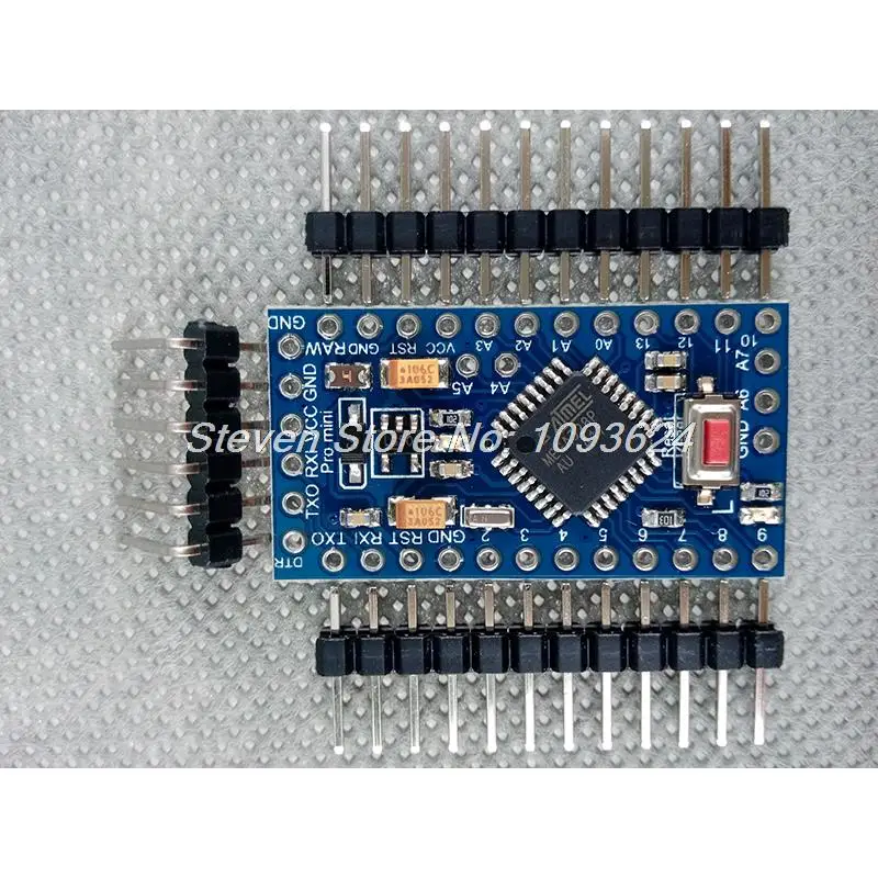 

10pcs/lot Pro Mini 328 Mini ATMEGA328 ATMEGA328P-AU 5V/16MHz for Arduino