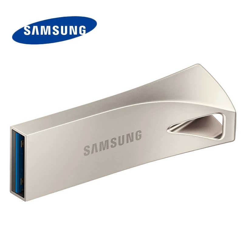 Флеш накопитель SAMSUNG BAR PLUS 300 дюйма 256 ГБ 128 Usb 3 1 200 64 32 0 металлическая флешка карта