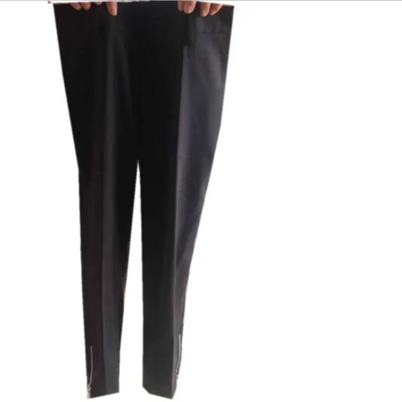 Бесплатная доставка новые модные мужские брюки на молнии слаксы 27 42|fashion slacks|fashion