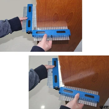 

1Set 2x200MM Profile Contour Copy Duplicator Gauge for Professional Tiling Laminate Wood Making Tools Jun20