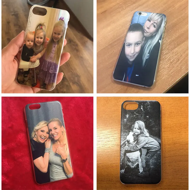 DIY image Customized picture Hard PC case for iPhone 11 Pro 12 Mini XR X XS MAX 7 8 6 6S Plus 11 12 Pro Max Custom Cover Coque