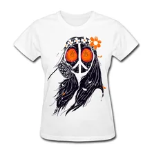 Short Sleeve WAR & PEACE women t shirt Cheap Wholesale Funny Women t shirt