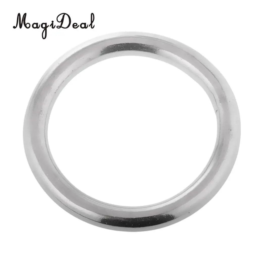 

MagiDeal Heavy Duty 1Pc Boat Marine 304 Stainless Steel Polished O Ring Smooth Welded Tool for Marine Diving Luggage&Bags Supply