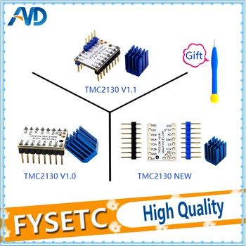 

4PCS TMC2130 v1.1 TMC2130 New Stepper Motor StepStick Mute Driver Silent Excellent Stability With Heatsink VS TMC2100 TMC2208