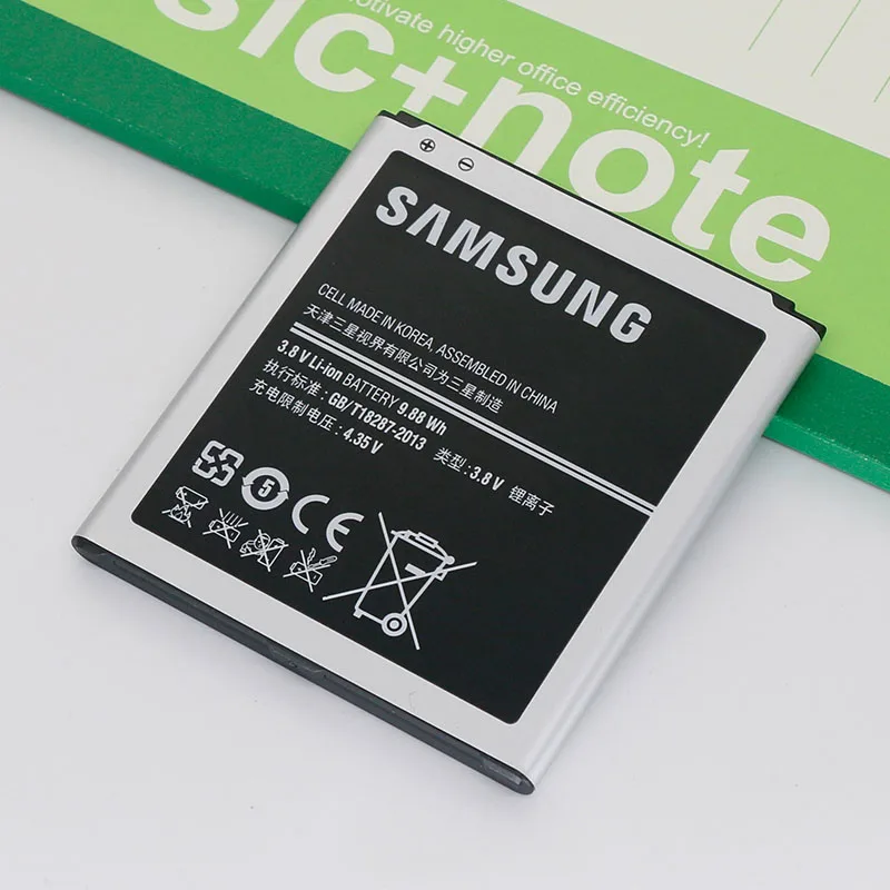 Оригинальный аккумулятор samsung для Galaxy Grand 2 G7102 G710 G7105 G7106 G7108 G7109 2600 мАч EB B220AC 3 Pin без