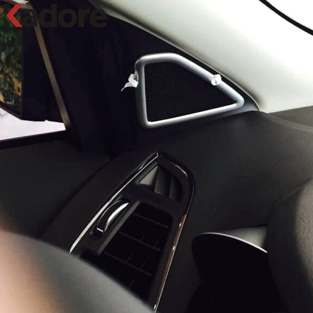 Аксессуары для Ford ession Kuga 2017 2018 2019 Матовая Внутренняя Боковая дверь колонна стерео