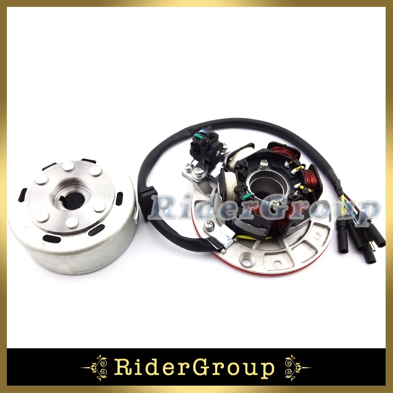 Китайский YX 140cc 150cc 160cc комплект ротора статора двигателя с светильник кой для
