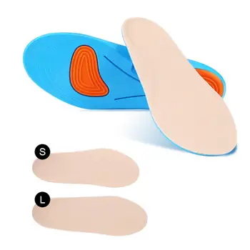 

EVA Cushioning Arch Support Shoe Pads Sweat-Resistant Pressure Relief Orthotic Shock Absorption Insoles for Diabetics Care Tool