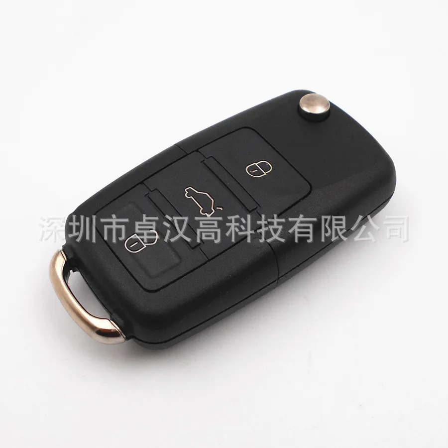 

For Volkswagen VW Polo Sedan Passat B5 Instead of Car Key Original Factory High Quality KEVW 3 Buttons Change Car Key Shell