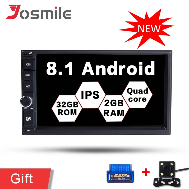Car DVD Player Android 8.1 Player 2 Din Radio Universal GPS Navigation Multimedia For Nissan Toyota Volkswagen Mazda BYD Wifi FM Car DVD Player Android 8.1 Player 2 Din Radio Universal GPS Navigation Multimedia For Nissan Toyota Volkswagen Mazda BYD Wifi FM