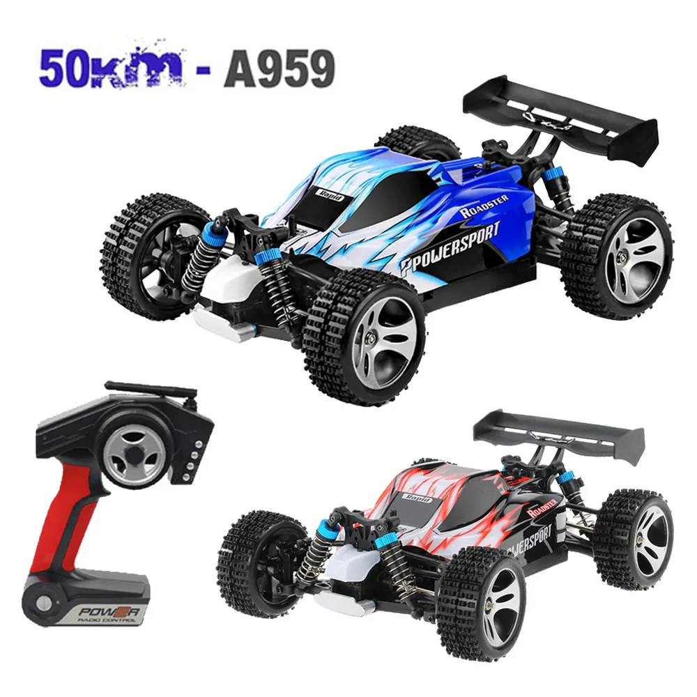 Автомобиль Wltoys A959 с дистанционным управлением Модернизированный 540 щеточный