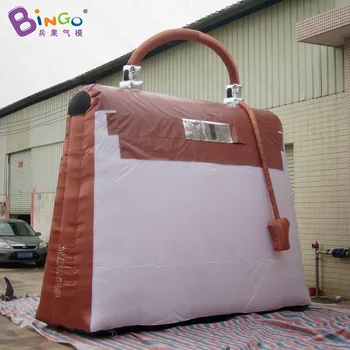 

4.5 meters high giant inflatable handbag / 15 feet large inflatable lady handbag replica for decoration -inflatable toy