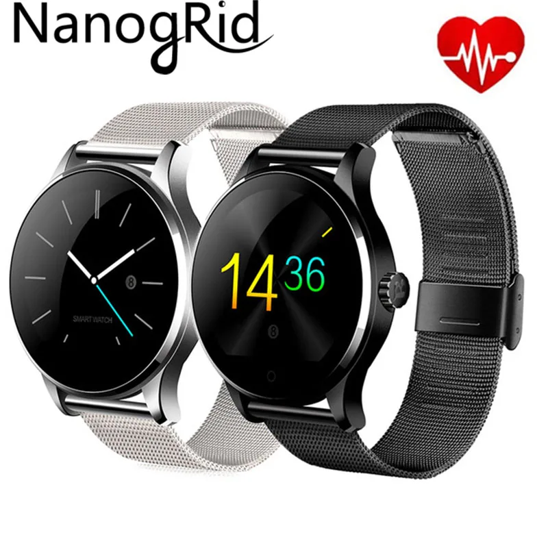 

K88H Smart Watch Fitness Tracker Bracelet Screen Support Sport Heart Rate Monitor Bluetooth SmartWatch For IOS Android Phone