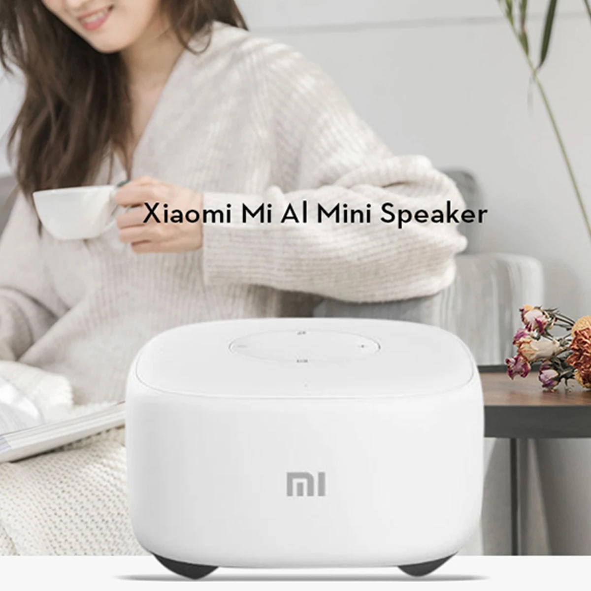 2,4G Wifi xiaomi Мини Bluetooth динамик умный голос беспроводной портативный динамик с микрофоном умный дом контроллер