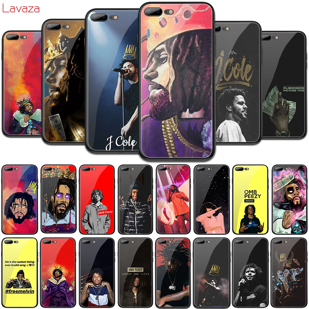 Чехол Lavaza OMB Peezy j cole из закаленного стекла ТПУ для iPhone 6 6S 7 8 Plus 5 5S SE XR X XS 11 Pro MAX чехол