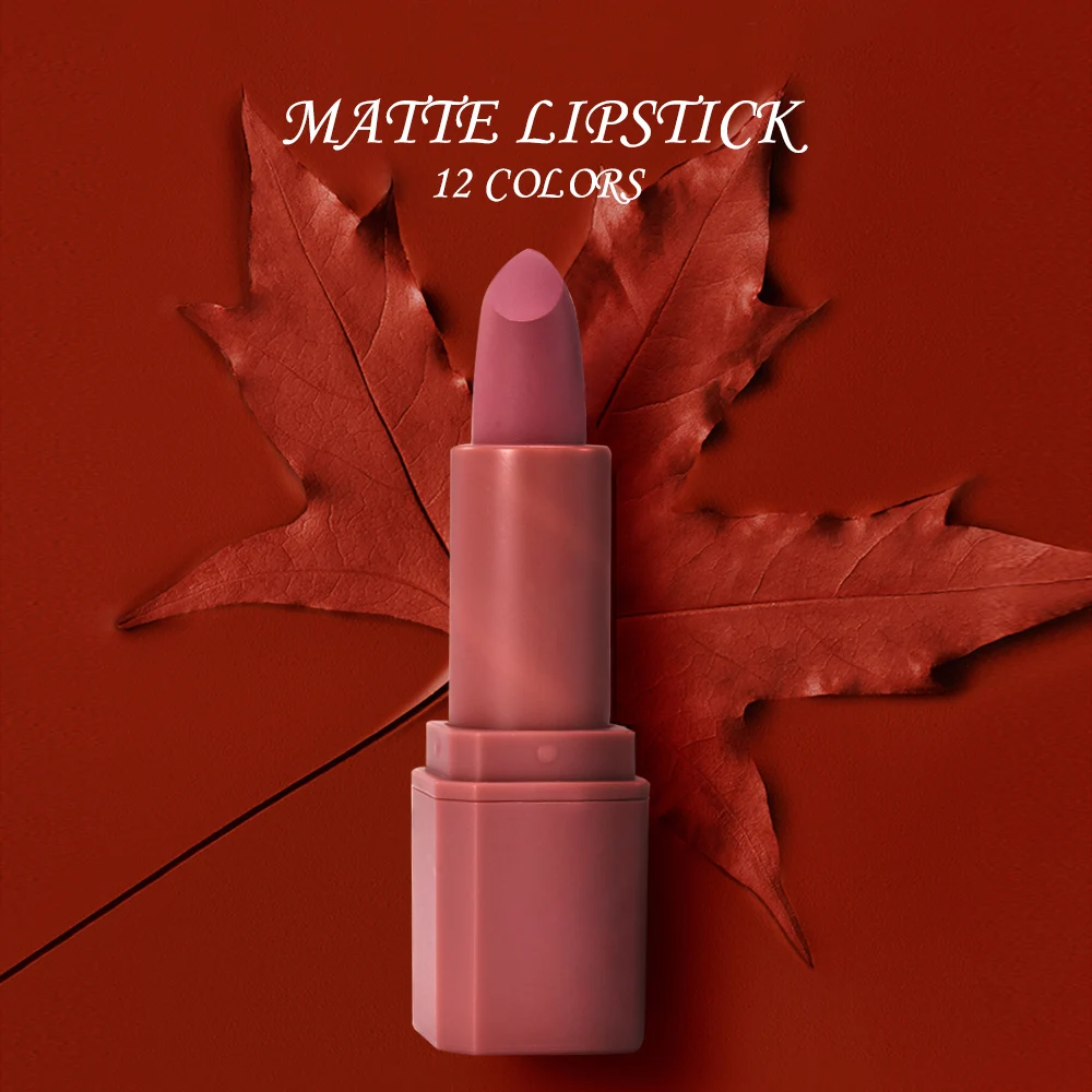 

2019 Waterproof Long Lasting Lipstick Matte Lip Gloss Makeup Cosmetics New Matte Lipstick Make Up