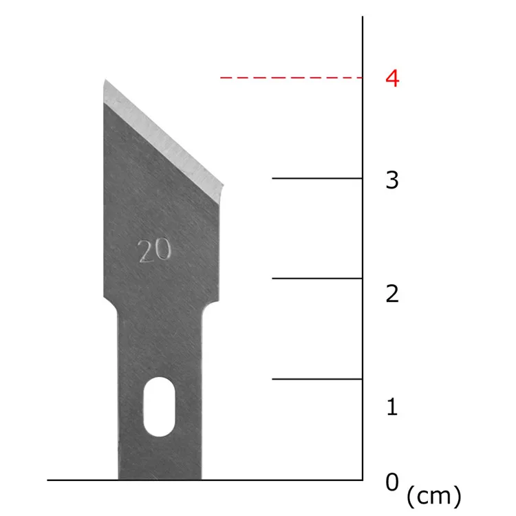 10 шт один лот 20# нож для резьбы по дереву замена лезвия хирургическое лезвие для скальпеля