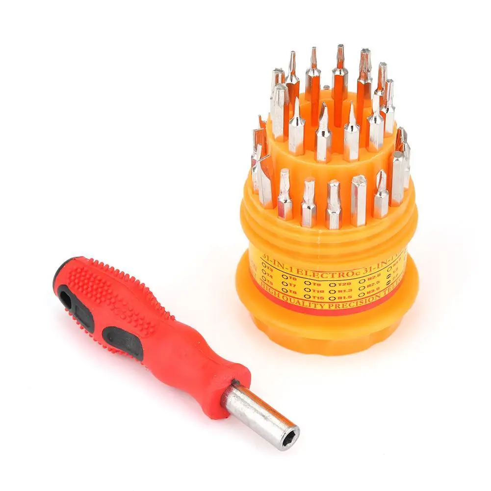 New 31 in 1 Screwdriver Bits Torx Screwdriver Set for Cell