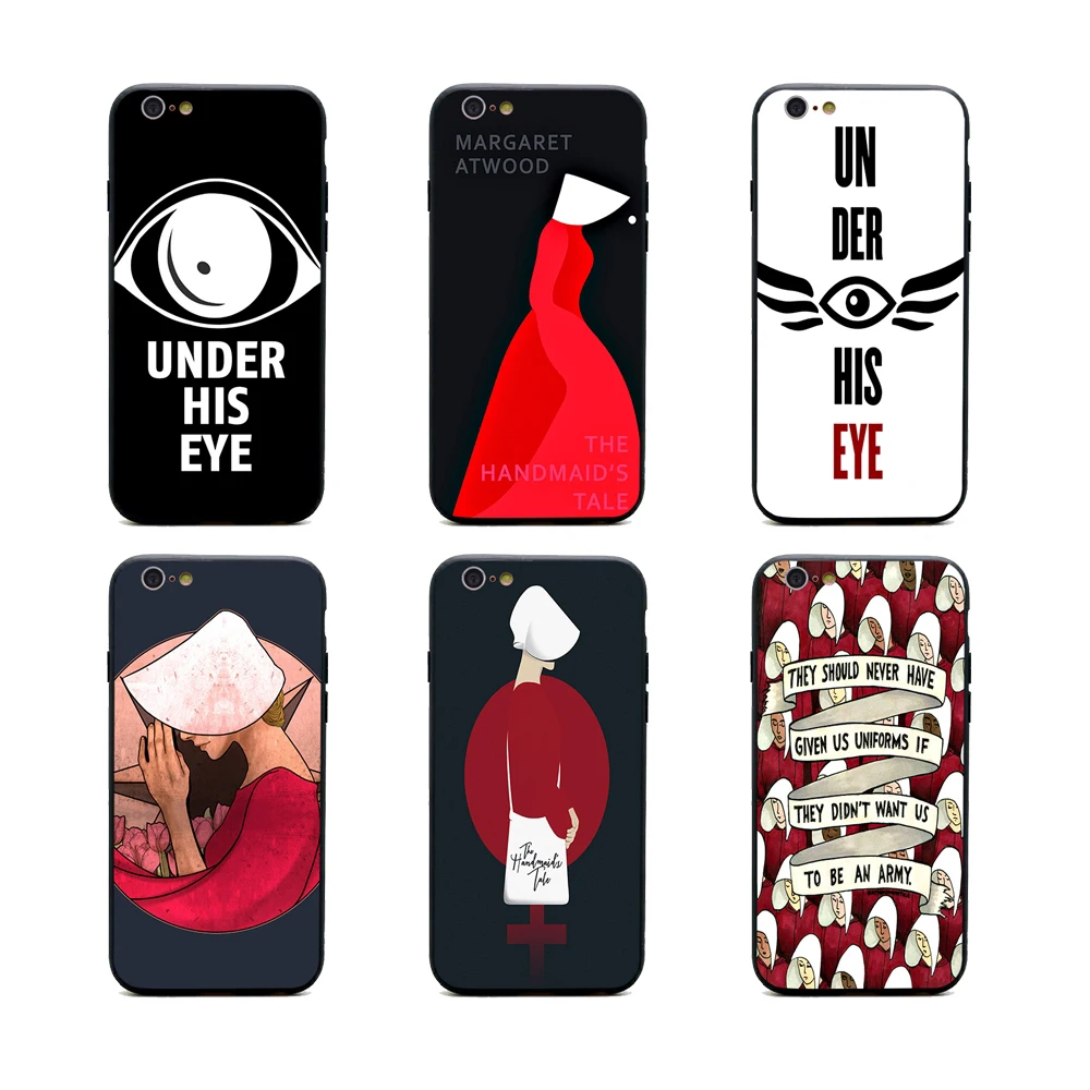 Сказочные Чехлы для телефона из термополиуретана + черные чехлы iPhone X 6 7 8 plus 5 5S 6s se