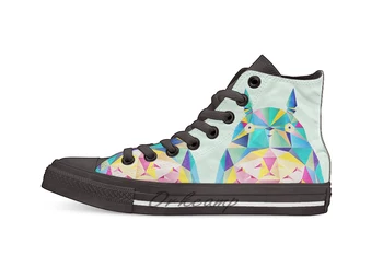 

Joyful Spirit Novelty Design Casual Canvas Shoes Custom shoes Drop Shipping