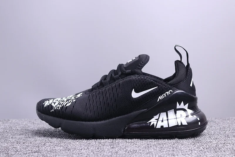 Обувь Nike для женщин Оригинальная продукция Nike Air Max 270 для женщин кроссовки дышащая подушка черный Nike Air 270