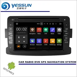 YESSUN Автомобильный мультимедийный навигационная система для Renault Duster 2010 ~ 2016 CD DVD gps плеер Navi Радио стерео экран Wince/Android