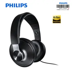 Наушники для наушников Philips Hi-Res Audio SHP8000 с 40 мм драйвером HIFI Звук поддержка микрофона Проводные Наушники управления