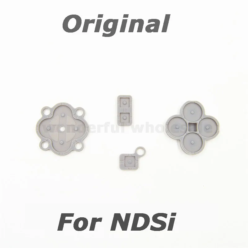 10 комплектов OEM/Оригинал для Nintendo DSi NDSI Проводящая резина D Pad Кнопка игровой